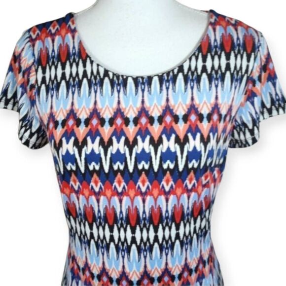 AB STUDIO MULTICOLOR DRESS SZ.M EUC. - Picture 2 of 6